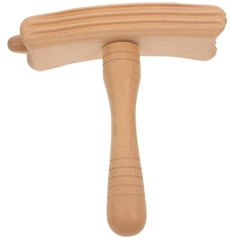 HOMOCONO Holz-massagegerät Für Muskelentspannung Aus Hochwertigem Buchenholz Für Rücken Nacken Und Beine Leicht Tragbar Für Zuhause Oder Unterwegs Gegen Muskelverspannungen