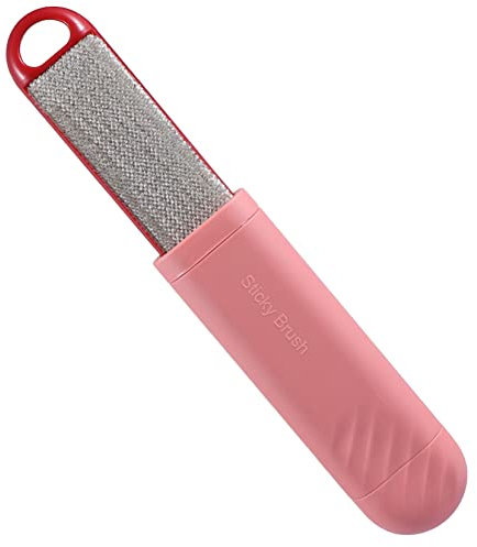 KOMBIUDA Portable Electrostatic Hair Remover Brush Lint Remover for Clothes Double-sided Lint Brush Easy to Clean and Carry