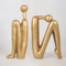 Thinker Cast Iron Bookends, Heavy-Duty Decorative Book End Stoppers for Shelves, Abstract Decor Aesthetic, Smooth Finish Book Holders for Office Decor, 1 Pair/2 Pieces, 9