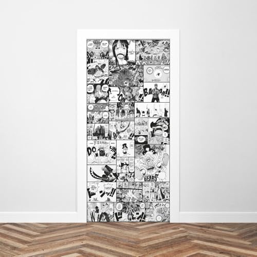 Sticker Porte Manga One Piece 204 x 93 cm
