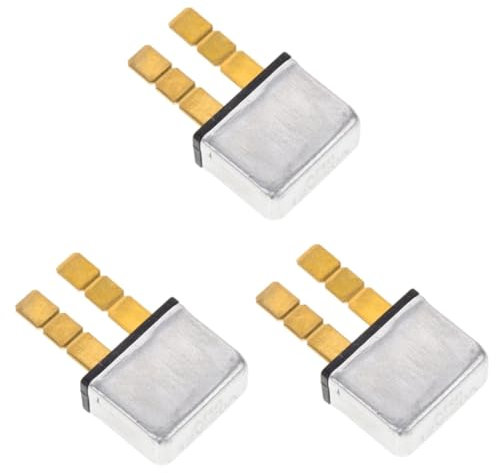 Healifty 3pcs Automatic Reset Circuit Breaker for Auto Car Supply Rv Circuit Breaker Boat Circuit Breaker Automotive Fuse Metal Construction