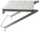 Telescopic Ladder Stand with Wide Foot Pedal, Great for Use in Living Rooms or Outdoor Gatherings