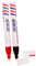 HOMSFOU Lot de 2 Marqueurs de Peinture Étanches pour Monumentale 2 Couleurs Stylo de Réparation d'Inscription Fournitures pour Monuments Rénovation de Pierre Tombale