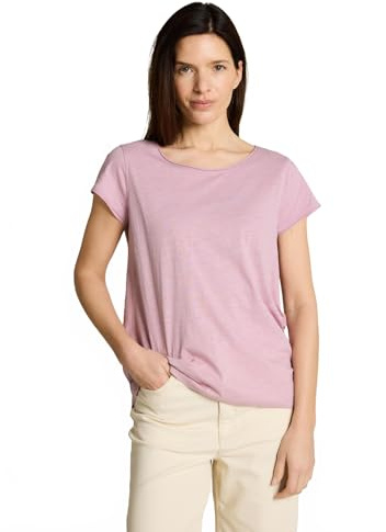 TOM TAILOR Damen 1050423 T-Shirt, 36847-Light Elderberry, XX-Large