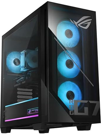 ASUS ROG G700 AI Gaming PC | Intel Core Ultra 9 285K (AI Boost NPU) | NVIDIA RTX 5070 12GB (Blackwell, DLSS 4) | 64GB DDR5 | 2TB Gen4 SSD | Air Cooled | Win 11 Pro | 4K Gaming & AI Development