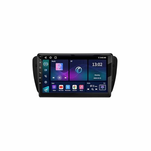 2 Din Android Radio Bluetooth per Seat Ibiza MK4 6J 2009-2013 9 Inches Android 15 Schermo per Auto Touch Screen Fm Am Bluetooth Usb Per, 4 Core 2G+32G