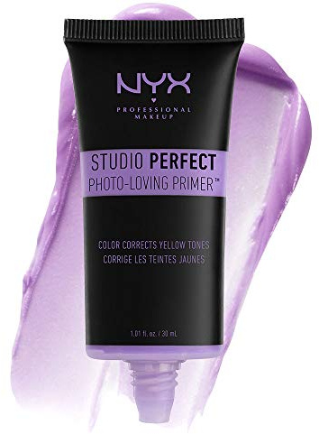 NYX Professional Makeup Studio Perfect Primer - Lavender, Makeup Primer Base, Even Complexion, Minimises Fine Lines and Pores, Vegan Formula