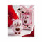 Adorable pink owl candle