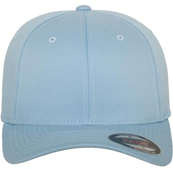 Flexfit Unisex 6277-Flexfit Wooly Combed Flexfit Wooly Combed, Carolina Blue, S/M