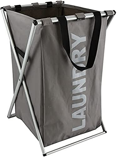 MSV Waschesammler Laundry 35x35x58cm, Plastik, Mehrfarbig, 35 x 35 x 58 cm