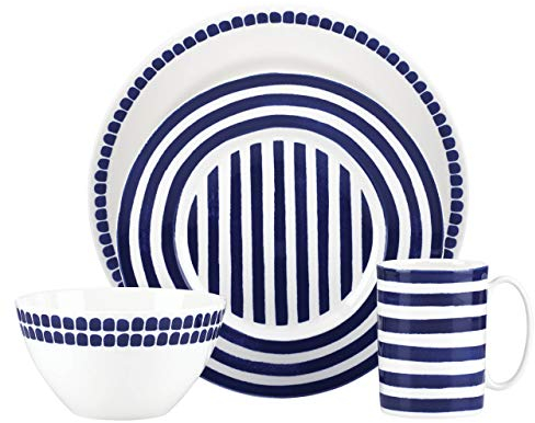 Kate Spade New York Charlotte Street North 4-piece Set, 5.5 LB, Blue