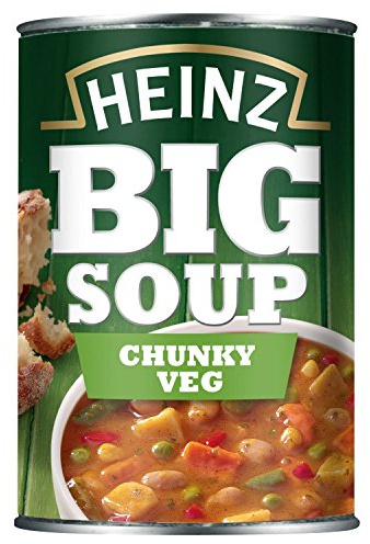 Heinz Big Soup Chunky Vegetable 12x400g