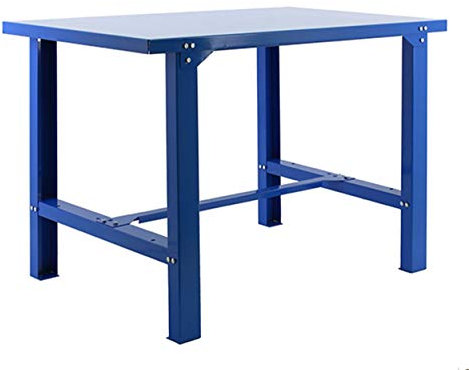 Simon Rack Banco de Trabajo Taller, Capacidad Carga 600 kg, 830x1800x730 mm, Mesa de Trabajo, Azul - BT6