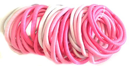 Allsorts® Elastici per capelli, 36 tonalità rosa, accessori per capelli