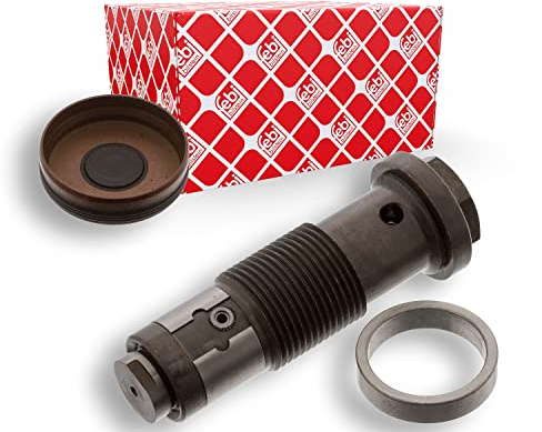 febi bilstein 46373 Kettenspanner für Steuerkette, mit Verschlussdeckel, 1 Stück