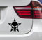 wDesigns 2er Set Autoaufkleber The Punisher Marvel Totenkopf Tuning Aufkleber OEM 10x10cm