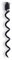 BestUtensils Best Replacement Corkscrew Spiral/Worm for Vertical Wine Opener (1 PACK)