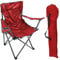 Anglersessel Campingstuhl Faltstuhl Anglerstuhl Regiestuhl Rot mit Getränkehalter und Tasche