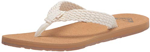 Roxy Damen Porto III Sandale, Natural, 38 EU