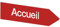 DECOHO - Panneau directionnel personnalisable - Signalétique PMMA rouge - Flèche droite - 80x300 mm adhésif 3M, usage intérieur et extérieur - Rouge