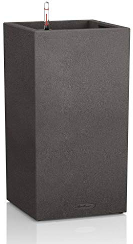 Lechuza Pflanzsäule Canto Stone 40 high graphitschwarz 13622