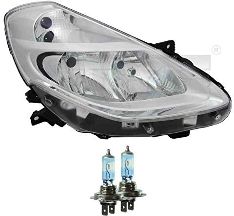Scheinwerfer rechts H7/H7 für Clio III BR0/1 CR0/1 KR0/1_ inkl. Lampen