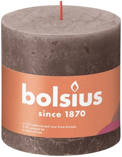 bolsius STOMPKAARS Rust. Rustic Taupe 100X100MM