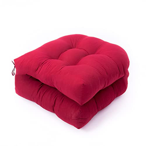 SPORTARC Ersatzkissen U-förmiges Kissen Sofa Rattan Stuhl Kissen Allibert California Sessel Sofa Rattan Gartenkissen Sitzpolster