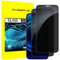 QUESPLE 2 Pezzi Privacy Pellicola Protettiva per iPhone 12/12 Pro 6,1 Pollici, (Vetro Privacy) Anti Spy in Vetro Temperato con Strumenti di Installazione, Durezza 9H, Ultra Resistente