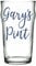 Personalised Name Pint Vinyl Sticker Decal Transfer Label for Beer, Drinks Glasses, Mug, Cup Gift Bag, Box (Small - 3cm Tall Capital Letter Height)
