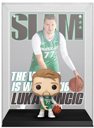 Funko Pop! NBA Cover: Slam - Luka Doncic - Vinyl-Sammelfigur - Geschenkidee - Offizielle Handelswaren - Spielzeug Für Kinder und Erwachsene - Modellfigur Für Sammler und Display