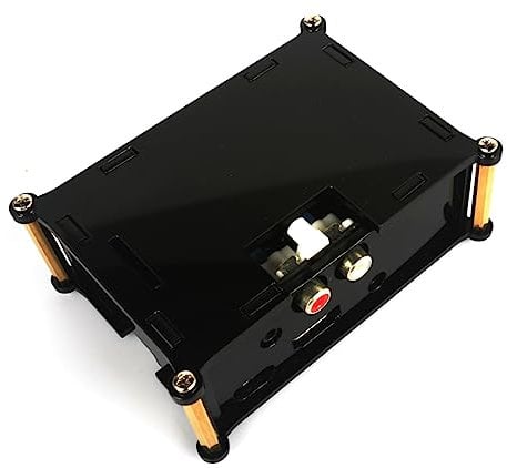 Homoyoyo Audio-soundkarte Acrylgehäuse Für 2 B/b Mit Schnittstelle Starker Abdeckungsschutz