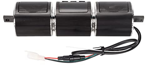 Sistemas de Audio para Motocicletas, de Altavoces Bluetooth para Motocicletas, de Sonido de Audio Montado en el Manillar DC12V Impermeable IP54 Inalámbrico (Negro)