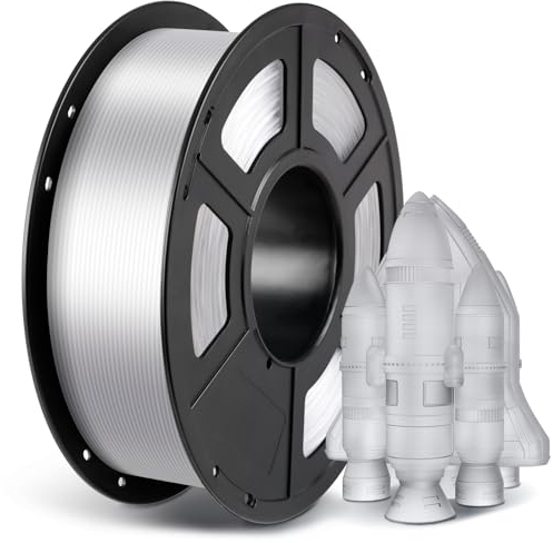 ANYCUBIC PETG Filament 1,75 mm, Maßgenauigkeit +/- 0,02 mm, 3D-Druck-Filament für 3D-Drucker, Vakuumverpackung, Ordentliche Spule, Transparente 1KG