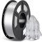 ANYCUBIC PETG Filament 1,75 mm, Maßgenauigkeit +/- 0,02 mm, 3D-Druck-Filament für 3D-Drucker, Vakuumverpackung, Ordentliche Spule, Transparente 1KG