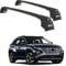 TURTLE Dachträger für Autos Hyundai Tucson (NX4) 2022-2023, 109 cm Barrenlänge 75 kg Tragfähigkeit Aluminium Dachgepäckträger, Abschließbar - Einstellbar Fahrradträger Skitrager-Schwarz
