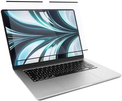 MyGadget Magnetische Blaulichtfolie [ Matt ] kompatibel mit Apple MacBook Air 15,3 Zoll [ Model A2941-2023 M2 | A3114 M3 ] - abnehmbarer Blaulichtfilter
