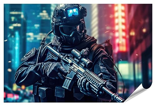 islandburner Prime Bild Poster Spezialkräfte Soldat Polizei Hoch Waffe Spezialkräfte Soldat Polizei Premium Bilder Fotodruck