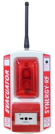 Evacuator Synergy Wireless Call Point Fire Alarm For Construction Site's