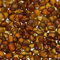 sourcing map Glass Stones, 453g/1 lbs Glass Pebbles Marbles Artificial Beads Gem Stones for Display Vase Filler Terrarium Flowerpot Decoration (5-9 MM, Dark Brown)