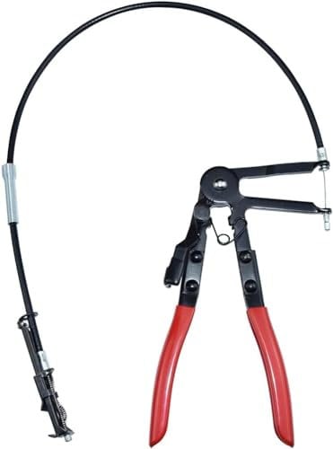 Thsakzo 24 Inch Hose Clamp Pliers, Car Hose Clamps Pliers, Hose Clamp Pliers with Straight Neck, Spring Band Clamp Pliers, Hose Clamps Pliers, Hose Clamps Pliers