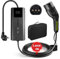 Hexinex Cavo ricarica auto elettrica tipo 2 con Spina Schuko, EV Charger Caricatore Tipo 2 3.6 KW, 6/8/10/13/16A Corrente Regolabile (IEC 62196-2 | 5M, 3,6KW | 16A)