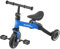 ALMAR Baby Triciclo 3 en 1 Azul, Bicicleta niño correpasillos, Bicicleta con Pedales, Bici bebé de 1año a 5 años, 25kg, Asiento Ajustable