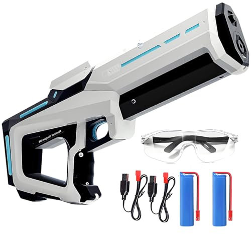 Sadodo Electric Water Gun Toy for Kids, 2025 Powerful Water Pistol with 26ft - 39ft/8M-12M Long Range Squirt Gun, Blaster Toy for Kids and Adults,Water Play Outdoor Pool