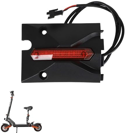 CERFFOOL Seitenleuchten hinten und vorne für Kukirin G2 Max, Warnleuchte, wasserdicht, langlebig, Ersatzteile für Elektroroller, Zubehör
