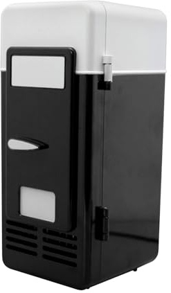 USB Piccola frigo personale, plug in bevande compatte può essere più fresco e più caldo mini frigorifero mini per adolescenti per studenti che ragazzi ragazzi usano la famiglia a casa o uffici, 7.68x3