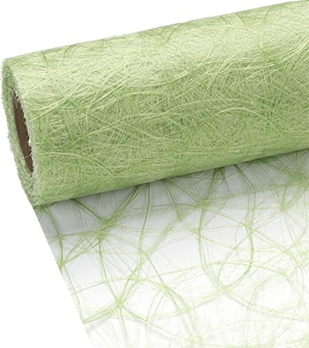 25 Meter Sizoweb® Tischband, 30 cm Breite in Hellgrün