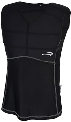E.COOLINE Powercool SX3 Kühlshirt ärmellos Gr. 3XL - Kühlung für unterwegs - Klimaanlage zum Anziehen - klimatisierte Kleidung - Körperkühlung - Abkühlung bei Hitze - waschbar - Made in Germany