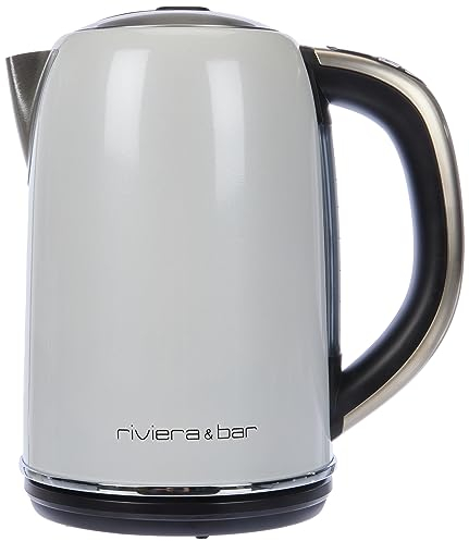 Riviera-et-Bar BT541A Bouilloire à Température Réglable Serena, Blanc Nacré