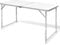 vidaXL Campingtisch Gartentisch Klapptisch Klappbar Höhenverstellbar Aluminium